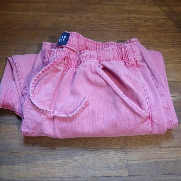 GAP mid rise ultra soft easy horseshoe jeans in sugar pink (L) - Picture 14 of 16